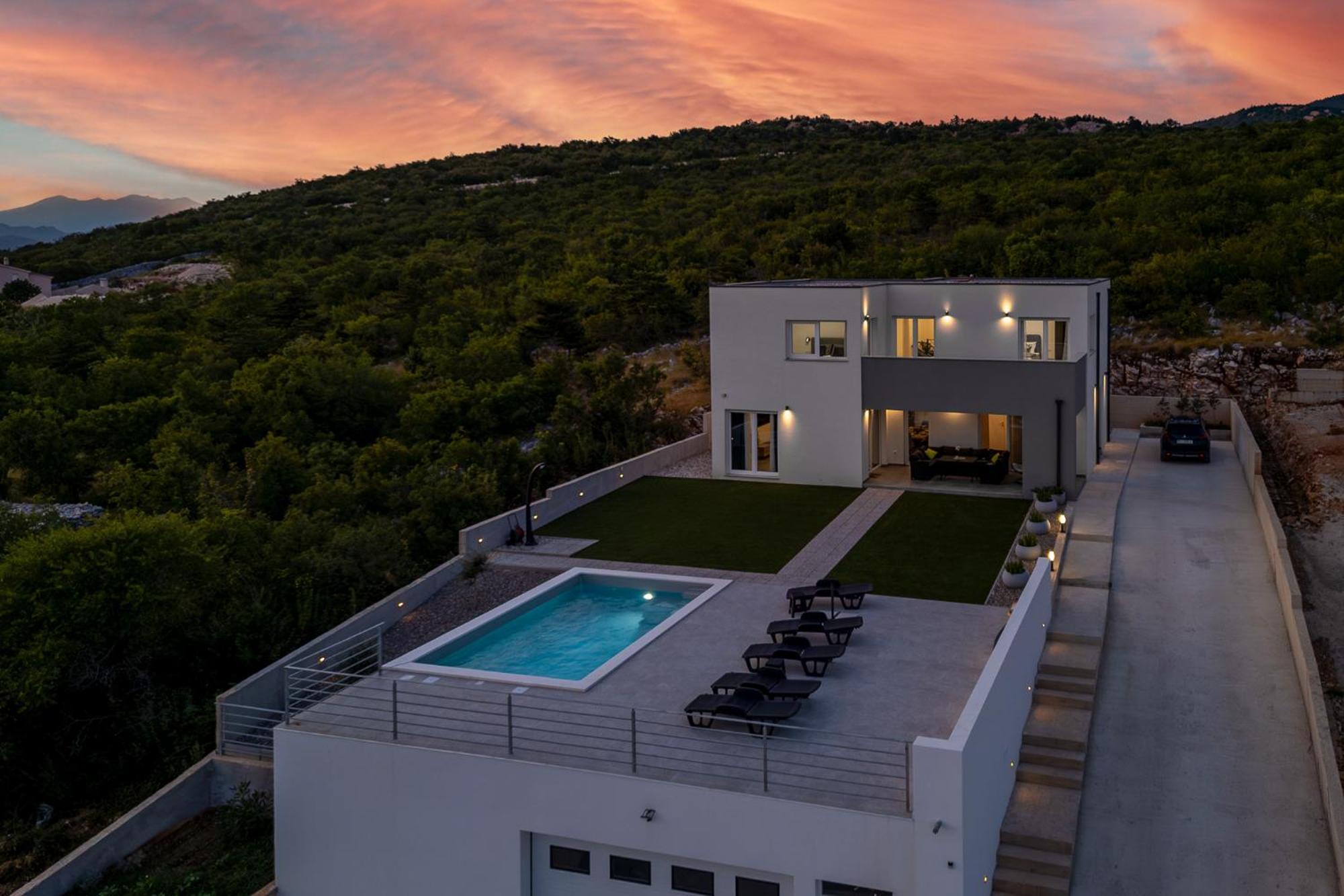 Villa "Fran" Near Island Krk Шмрика Экстерьер фото